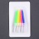 Set for decorating the cake: Topper "Happy Birthday", 1 pc., 10 candles