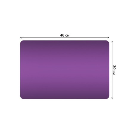 A set of napkins for setting the Violet shine table, rectangular, rounded edges, size 30x46 cm, 4 pcs-2