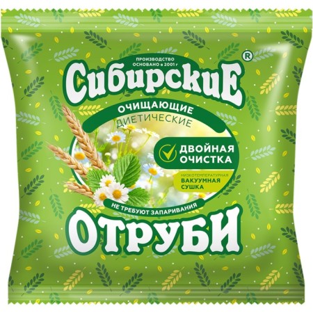 Siberian bran wheat purifying, 200 g