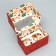 Folding box with bilateral application of “magic moments”, 16 x 10 x 10 cm, New Year