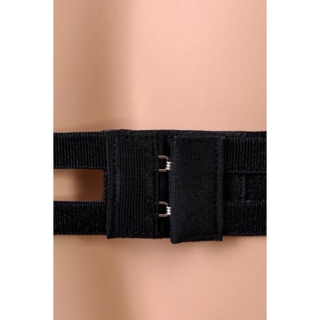 Bracial and panties with access Candy Girl, black, size OS-5