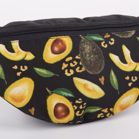 Board Board "Avocado", 32x8x15 cm, lightning department, external pocket, black color-4