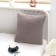 Pillowcase "aurelia", size 45x45 cm, mokko color