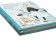Gift notebook, A6, 112 sheets, color block, with a curly knife, PVC cover, "anime", mix