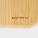 Bamboo shade for serving a bamboo, 16 × 16 cm, square, bamboo