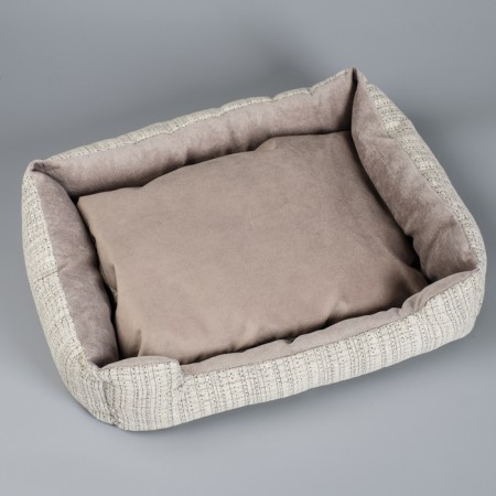 Lynchy-divan with a bilateral pillow, 53 x 42 x 11 cm, mix of flowers-1