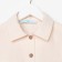 Платье для девочки с воротником KAFTAN, размер 30 (98-104), цвет молочный