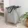 Belly basket Folding shade "Washing Day", 35 × 45 cm, color gray color