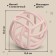 Silicone Broke “Cube”, pink color, mum & baby