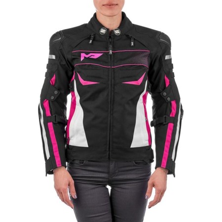 Women's textile jacket bonnie, size s, black, pink-2