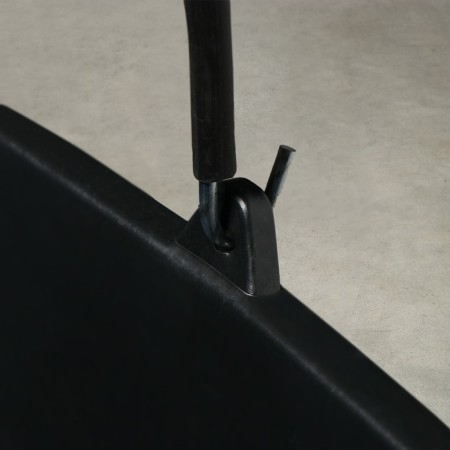 Construction bucket, 12 l, rubber -plastics, square with a nose-1