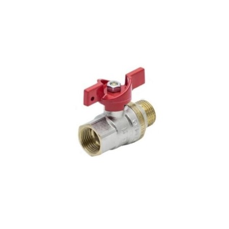 Balloon Aquasfera Euro 1005-01, 1/2 ", PN 40, external thread, butterfly, brass, nickel-3