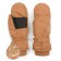 Children's mittens, size 15-16, ocher color
