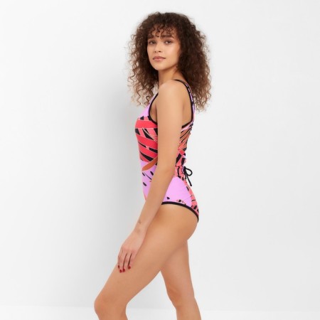 Women's swimsuit Minaku with print, size 48-1
