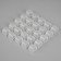 A set of plugs Luazon Lighting for a flexible neon 16 × 16 mm, 25 pieces