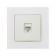 Single Single Tot Matte Glass, hidden, glass, white