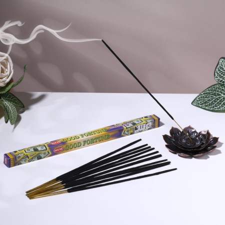 Incense hem "Good Fortune. Luck", 8 sticks in packaging, four -grade
