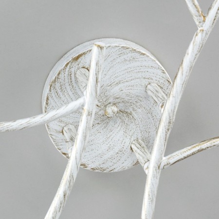Ceiling chandelier Citilux "Florida" CL148160, 80x55x14.5 cm, 6x60W, E14, white color-14