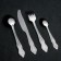 Set of cutlery "Slav", 24 items, thickness 1.2 mm, silver color