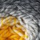 Yarn "Flowers Merino" 75% acrylic, 25% wool 590m/225g (536 gray-yellow)