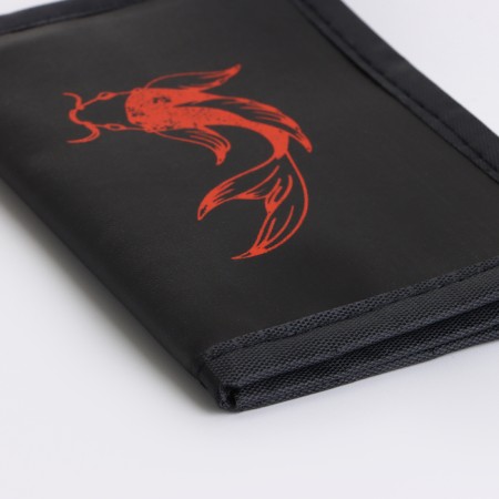 Children's wallet on Velcro "chosen", black color-2