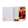 A book for recording culinary recipes A5, 80 sheets on the crest "eat", solid cover, with dividers, 5 colors