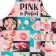 Apron Ethel Pink 70x60 cm, 100% cotton, sarzha 190 g/m²
