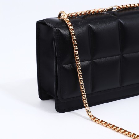 Bag Messenger with lightning, black color-3