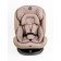 AMAROBABY BRILLANT, ISOFIX fastening, class D, group 0+/1/2/3 (0-36 kg), beige color, beige