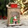 Figure New Year's light "Santa Claus under the starry sky" 11x18.5 cm