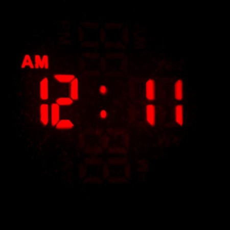 Sakura SA-8522, projector, alarm clock, radio, 1xCR2032, black-4