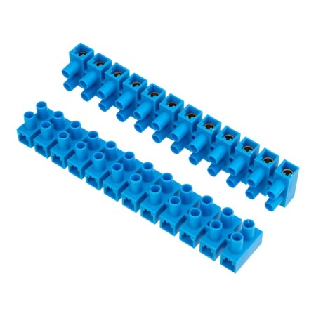 Klemic screw block KV-35 10-35, current 80 A, polypropylene blue rexant (10 pcs.