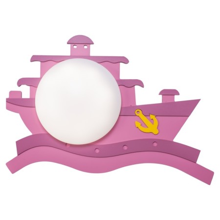 Bra "Ship", 16x0.5W LED pink 43x30x10 cm-1