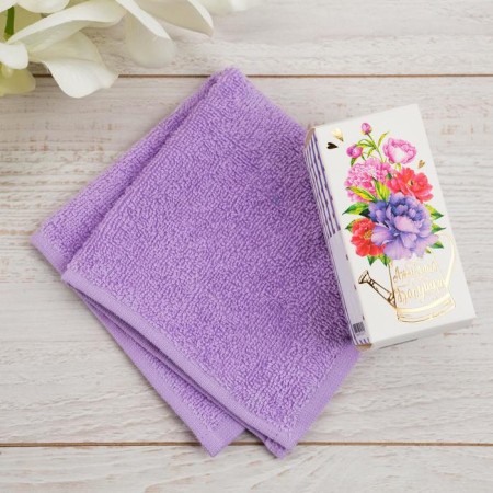 Terry towel "Beloved Grandmother" 30x30 cm, 100% cotton 340 g/m2