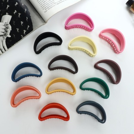 Hair crab "Frida" Bulge Matte, 6.5 cm, mix-1