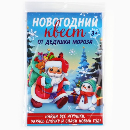 Set for holding the holiday "New Year's quest", 20 x 30 cm-9