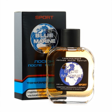 Lotion after shaving Blue Marine Toning, 100 ml