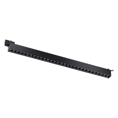 The lamp is a three -phase track LED Novotech. ITER, 40W, LED, 79x853x36 mm, black color-2