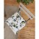 Siddle for a chair "Ethel" pears 42x42cm, 100% cotton 190 g/m2