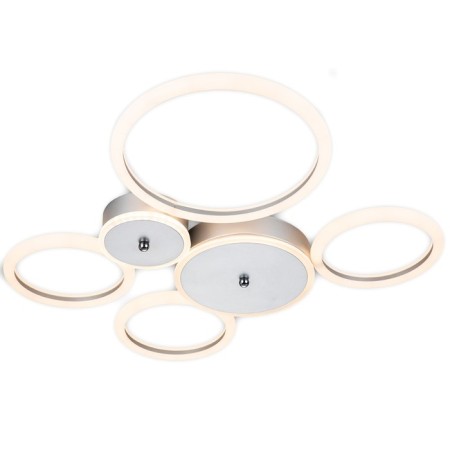 LED lamp 72W 6700lm 3000K-6000K, size 66x64x6 cm-2