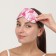 Mask for sleep "Pink flamingo" 19.5 × 8.5 cm, elastic band is single, pink color