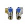 Aquasfera collector 7016-03, 3/4 "x16 mm, 4 outputs, a squeeze with ball valves, 35 mm