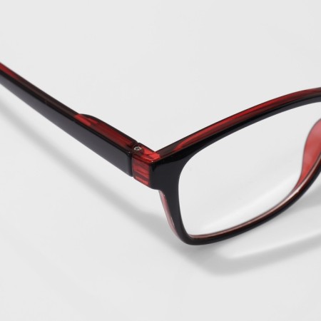 Ready glasses GA0315 (color: C1 black, red; diopters: -2.5; tint: no)-3