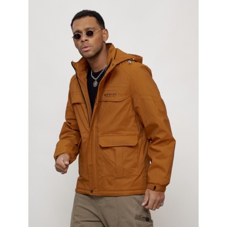 Sports male jacket, size 54, mustard color-1