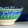 Rishtan ceramics "flowers" 15 cm, small, blue