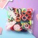 Hair elastic band "Mahrushka Sport" (set 100 pcs) 2.5 cm, mix