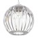 Lamp Bayerlux 3330/1, 1he27 15W, transparent 21x24+60 cm