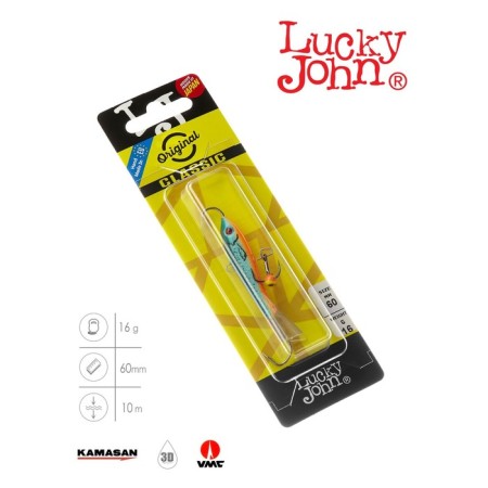 Balancir Lucky John Classic 6 + tee, 6 cm, color 53 blister-2