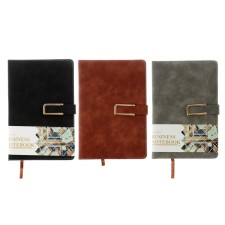 Deliciper of Leduced A5, 120 sheets in a cage, with a knife cover of leatherette, mix