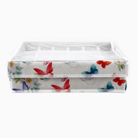 Organizer for storage 24 cells with a lid "Butterflies", 34 x 28 x 10 cm-2